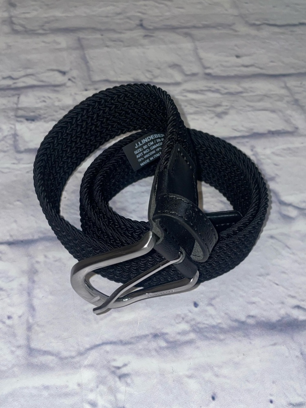 J.Lindeberg Men's Bernhard Golf Belt